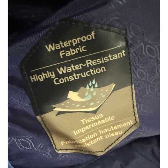 Columbia Interchange Jacket Women’s Plus Size 1X blue/white Fleece Lined - Picture 13 of 14